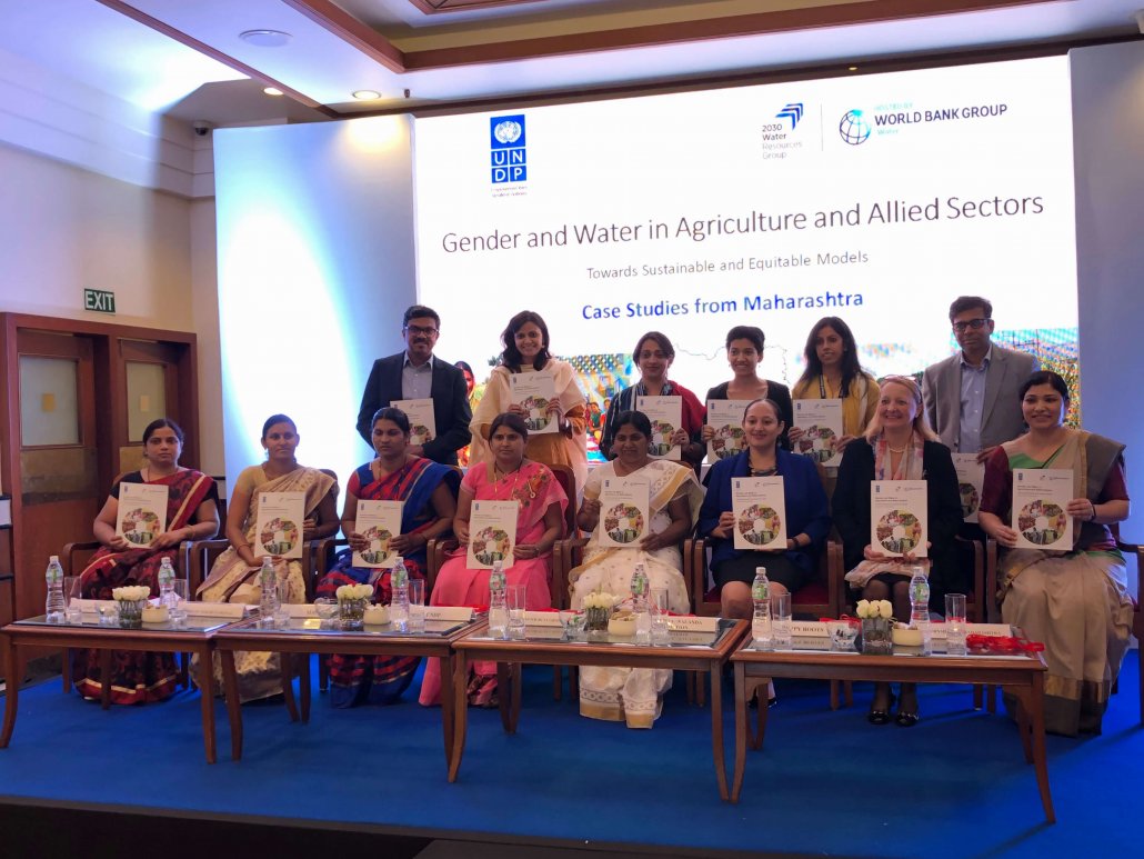 Feb 2019 launch Women in Water and Agri Maharasthra India