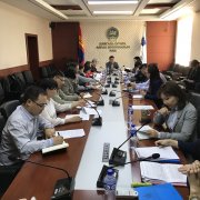 Meeting for Mongolia demo project for treated wastewater